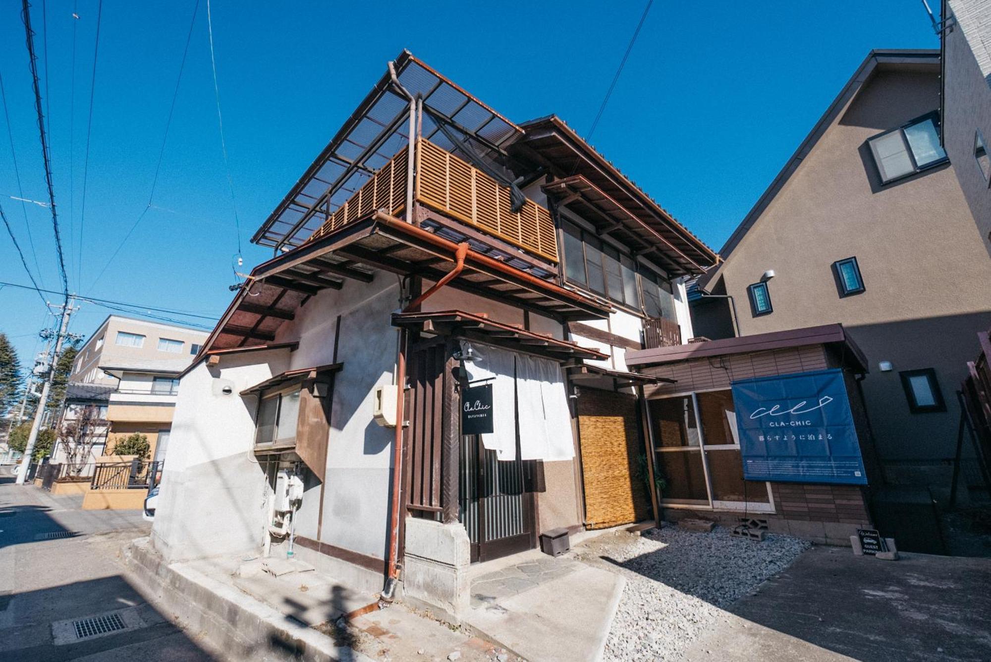 松本市の一棟貸し切りできる古民家 ภายนอก รูปภาพ